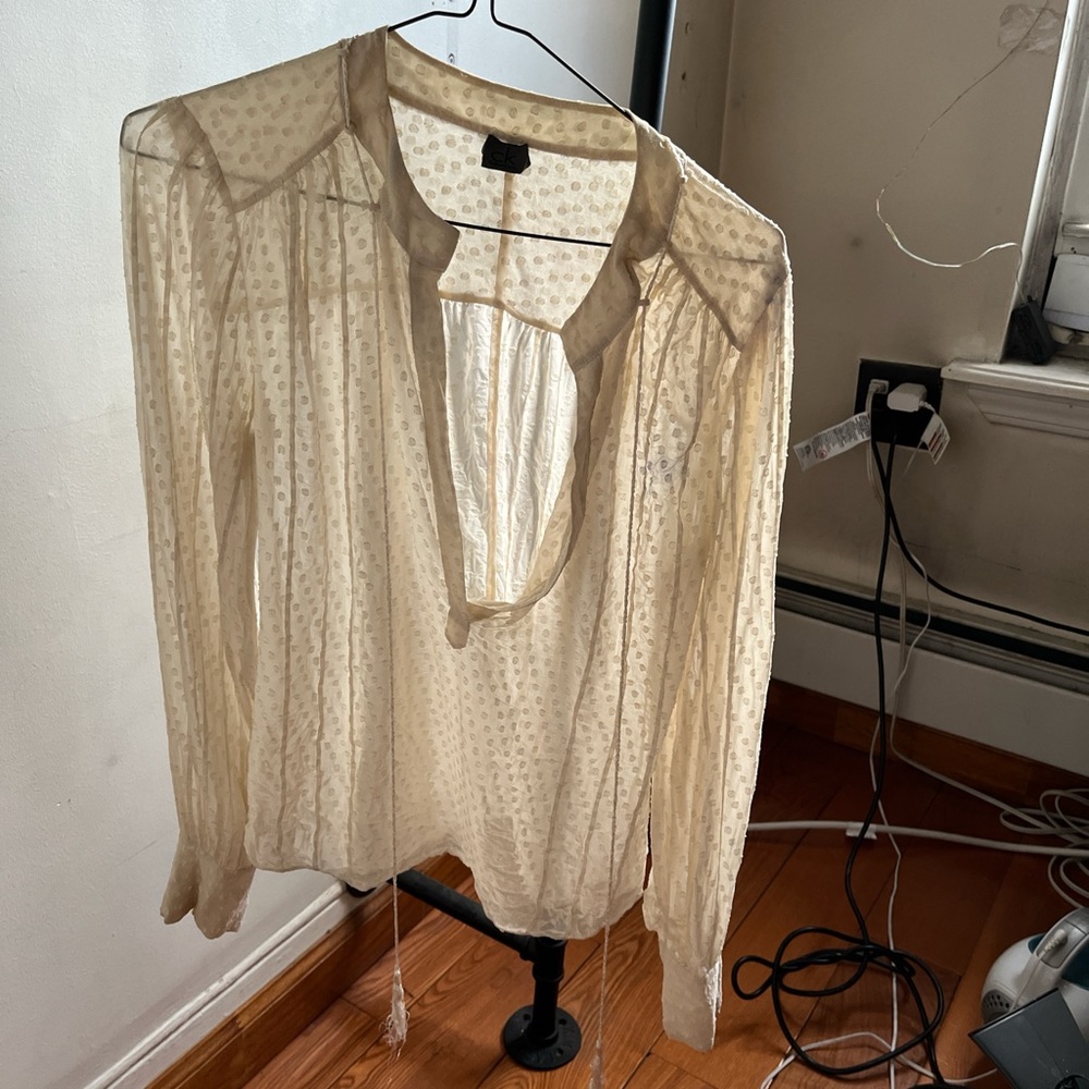 Calvin klein vintage blouse size Xs
